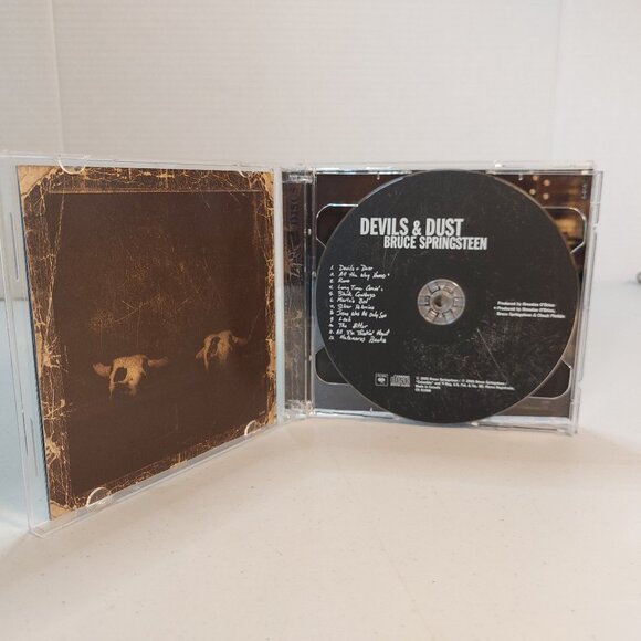 Bruce Springsteen ~ Devils & Dust (Music CD And DVD, 2005) - Picture 2 of 4